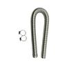 24mm 60cm 100cm 150cm 200cm 300cm Double Layer Air Diesel Parking Heater Stainless Steel Car Exhaust Pipe Truck Tube Vent Hose