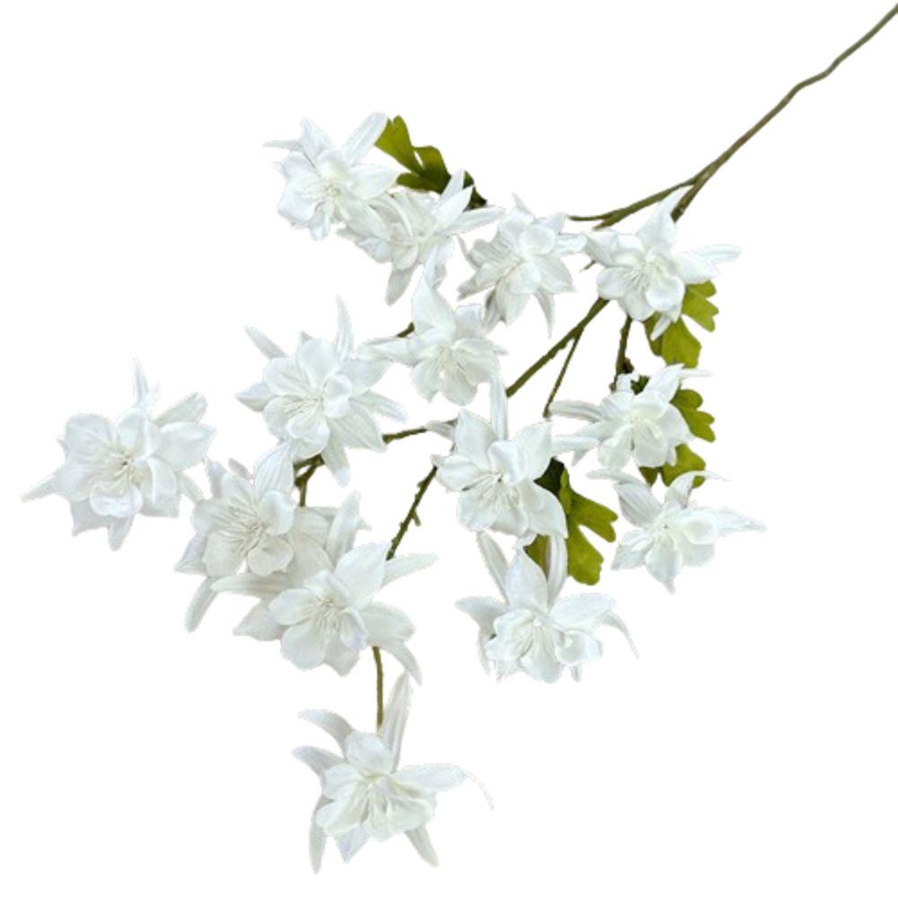 

7 Forks Simulation Orchid DIY Fake Flowers Artificial Orchid Flower Wedding Party Decor білий