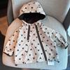 Jungen Mädchen Kleidung Set Frühling Herbst Stil Kinder Kapuzenjacke Hose Sportbekleidung Zweiteiliges Set
