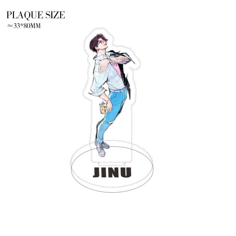 Kpop Dämonenjäger Superstar Acryl Aufsteller Desktop Dekoration Ornament Zubehör Spielzeug für Fans Geschenk