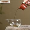 55ml Elegant Yixing Purple Clay Teapots Handmade Fingertip Pot Raw Ore Zhu Mud Tea Making Kettle Chinese Zisha Teaset Collection