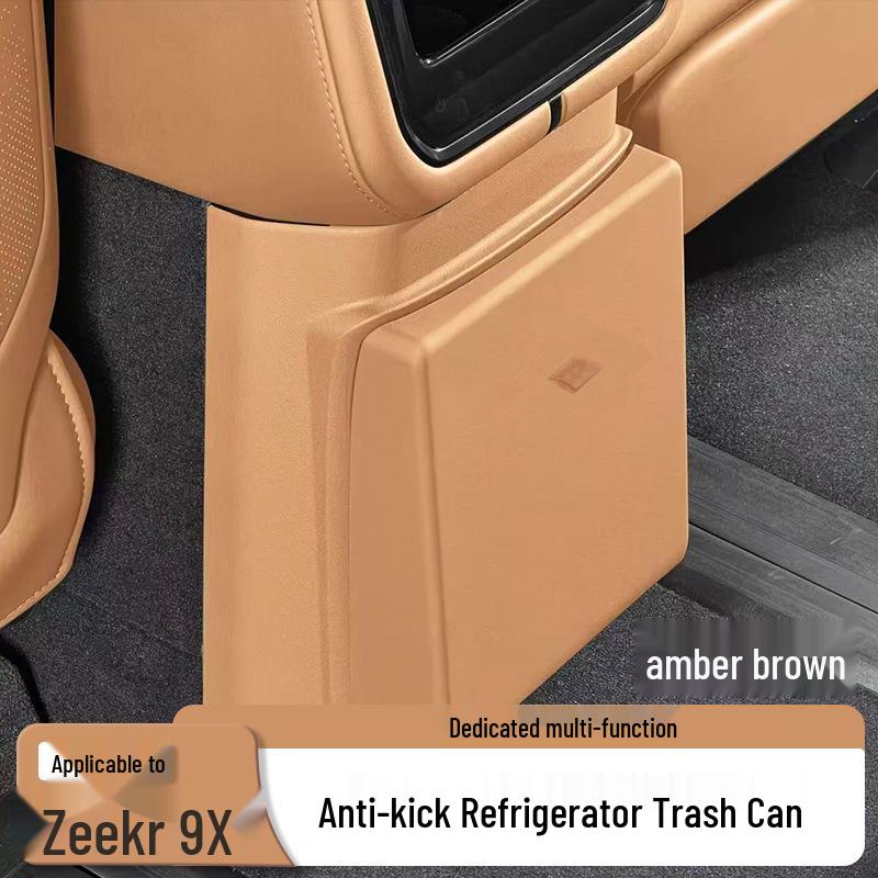 

Zeekr 9X/7X Fridge Trash Can with Anti-Kick Lid & Storage Bags