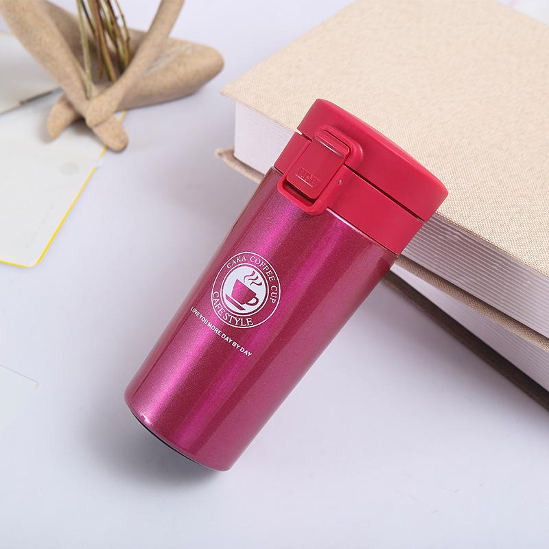 304 Edelstahl Kaffeetasse Doppel Vakuum Glaskolben Business Büro Geschenk Tasse