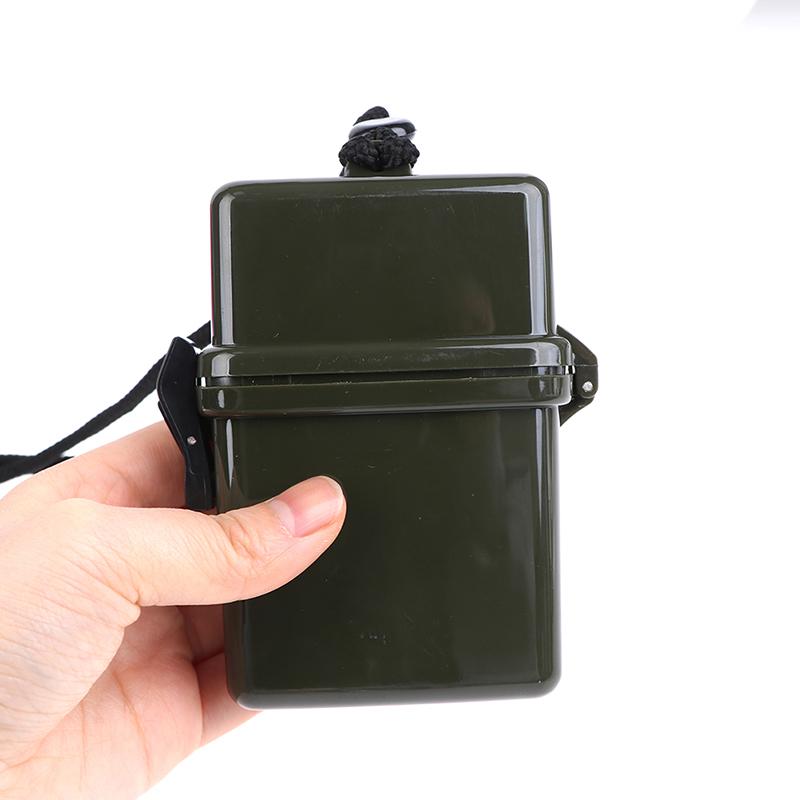 Dykbehållare & Repklämma Pengar ID-kort Körkort Nycklar Vattentät Torrbox