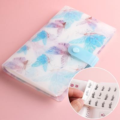 Nail Sticker Booklet 120 Slot Sticker Storage Display Booklet Simple and Fresh Nail Shop Sticker Product Storage Bag