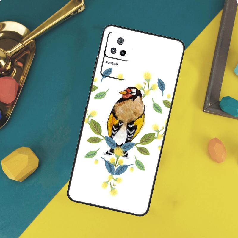 European Goldfinch Case For Xiaomi 13 14 15 Ultra 11T 12T 13T 14T Pro POCO X7 Pro X3 X5 X6 F5 F6 M6 Pro Funda