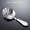 Julep Bar Strainer 304 Stainless Steel Cocktail Strainer Spoon Bar Sprung Cocktail Shaker Fast Drain Julep Strainer Bar Tools