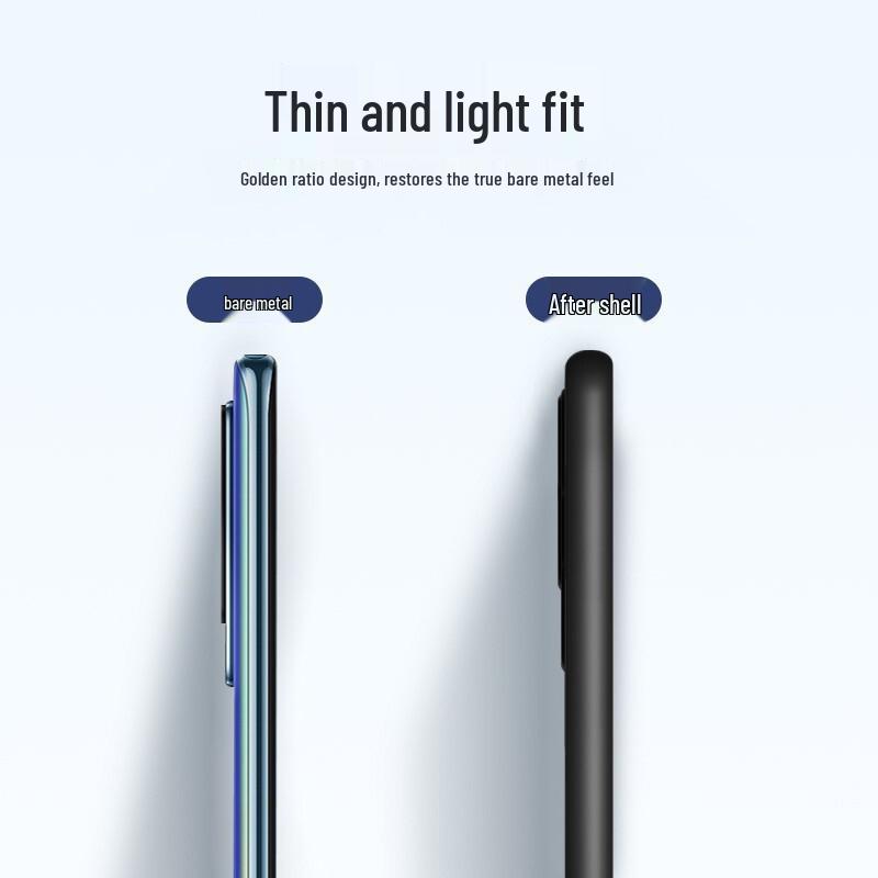 Baoxou Frosted Slim Full Lens Protection Phone Case for Xiaomi/Redmi