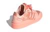 Adidas Originals FORUM Satin Low J Anti kick Low top Skateboard Shoes Coral Powder Teenagers FY8823