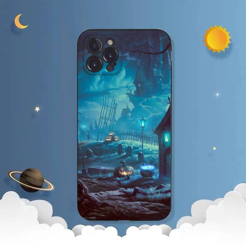 Husă pentru telefon înfricoșătoare de Halloween fericit pentru iPhone Samsung Galaxy Redmi Xiaomi Oppo OnePlus Note SA 7 8 9 10 11 12 13 14 20 21 22 23 53 54 Pro Max Ultra