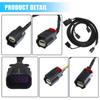 Pack of 1 For GMC Yukon Rear Back Up Sensor Wire Harness Plastic No.22899761