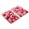 Decorative Tempered Glass Chopping Boards Frozen Raspberries 2x40x52 Cm