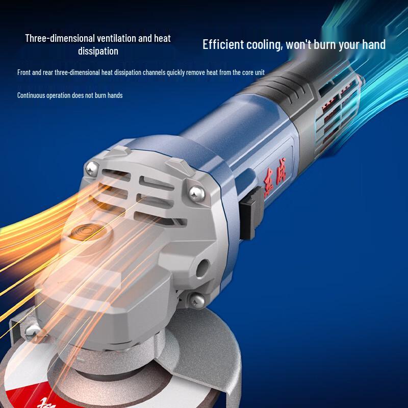 Dongcheng 1100W Angle Grinder CN plug (adapter included)