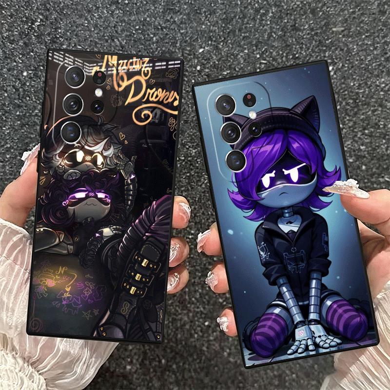 M-Murder D-Drones Uzi Doorman Soft Phone Case for Samsung Galaxy S26 S25 Edge S24 Ultra S23 Plus S22 S21 FE S20 Black Cover Back