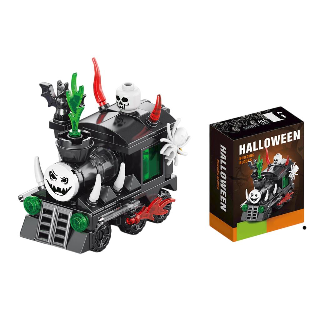 Halloween Series BuildingBlocks, Pumpkin House Toys, Ornaments, Children'S Toys