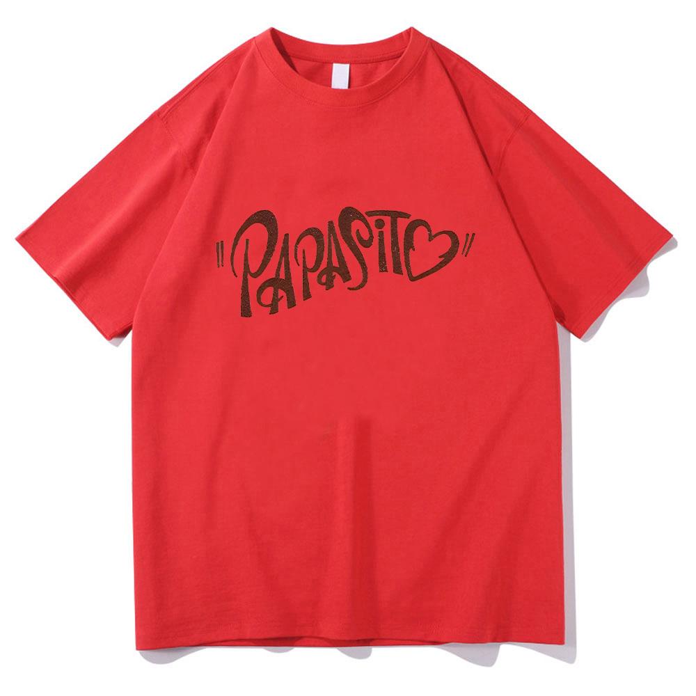 

Karol G Papasito Tee Graphic T Shirt Men Women s Hip Hop Gothic Short Sleeve T-shirts Clothing Summer Cotton Soft Top Streetwear XXL червоний