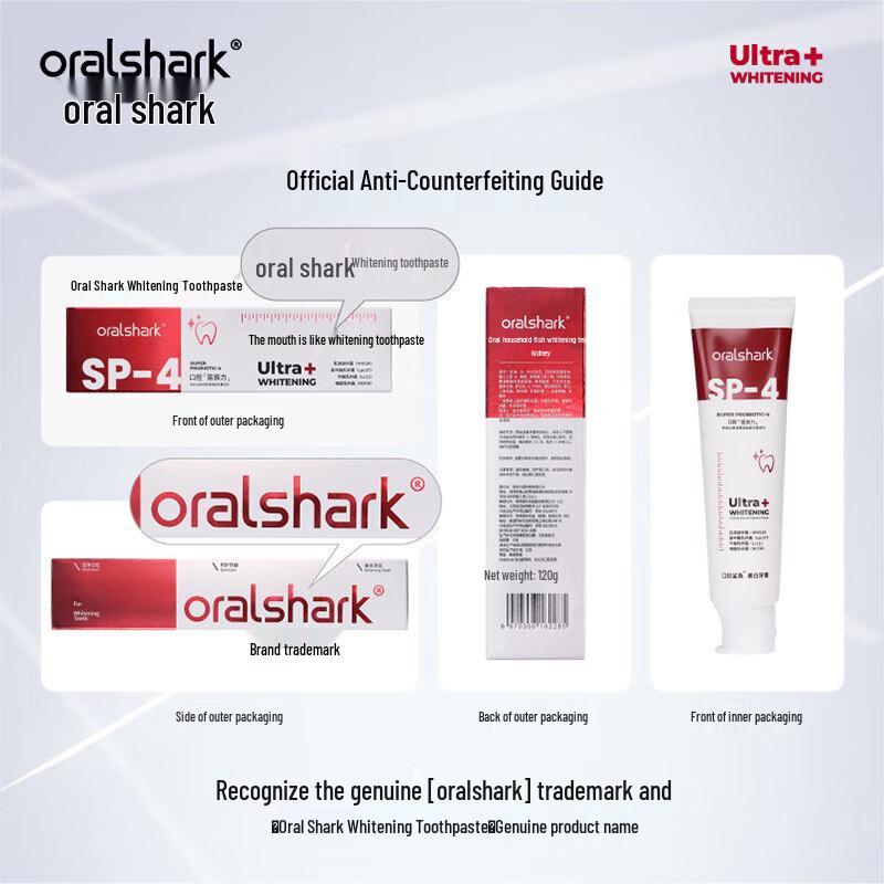 Oralshark Whitening Toothpaste