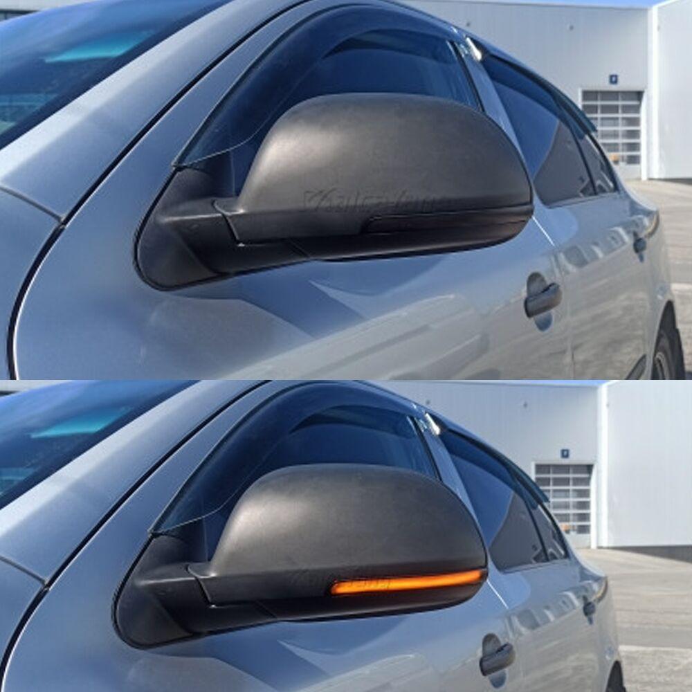 LED Side Wing Dynamic Turn Signal Light For Skoda Octavia MK2 A5 SuperB B6 3T 2009 2010 2011 2012 Under Mirror Light Puddle Lamp
