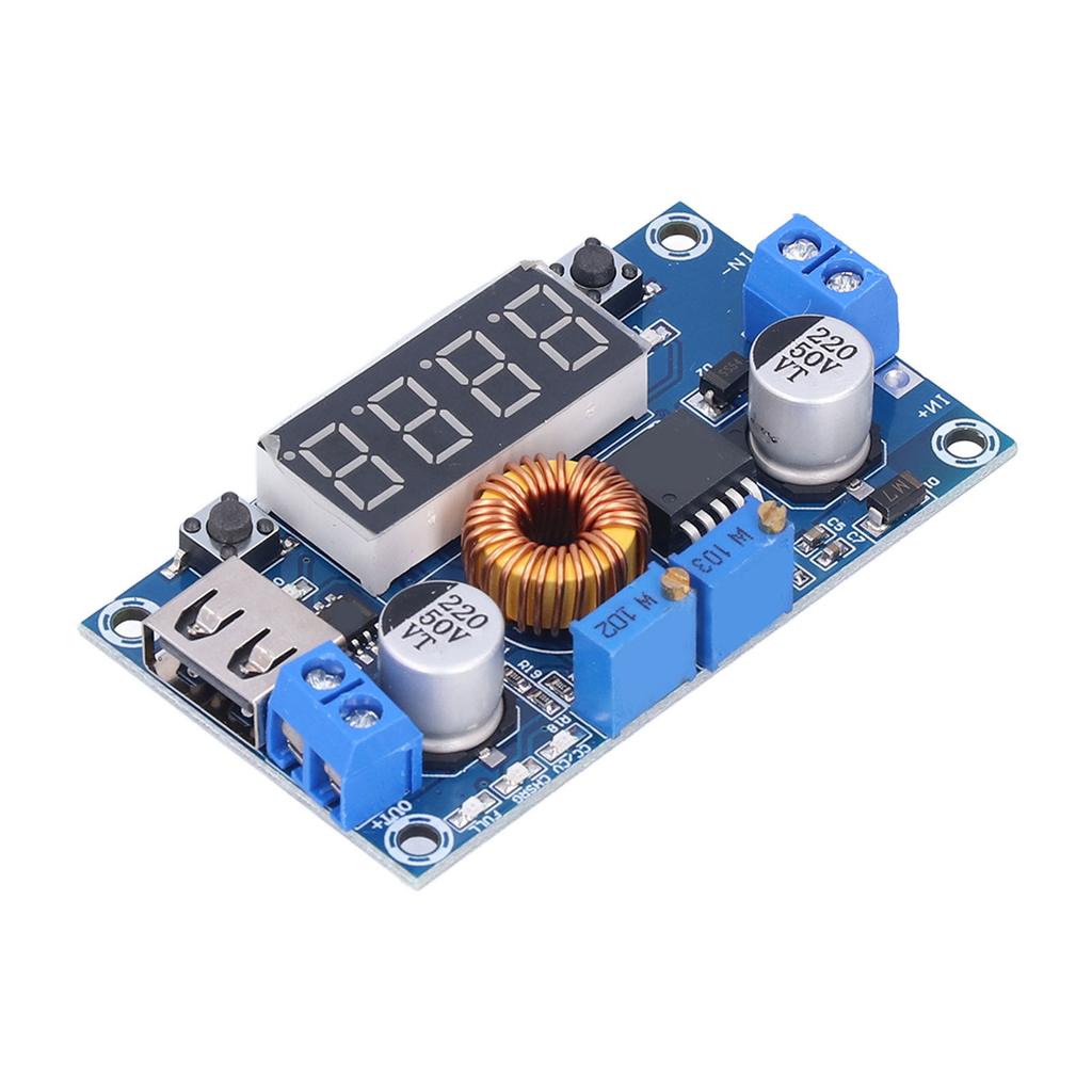 Netzteil Abwärtsmodul Konstantstrom-Spannungswandlerplatine mit USB-Schnittstelle 5A