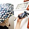 OIMG Ultralight Wooden Handle Folding Sun/Rain Umbrella