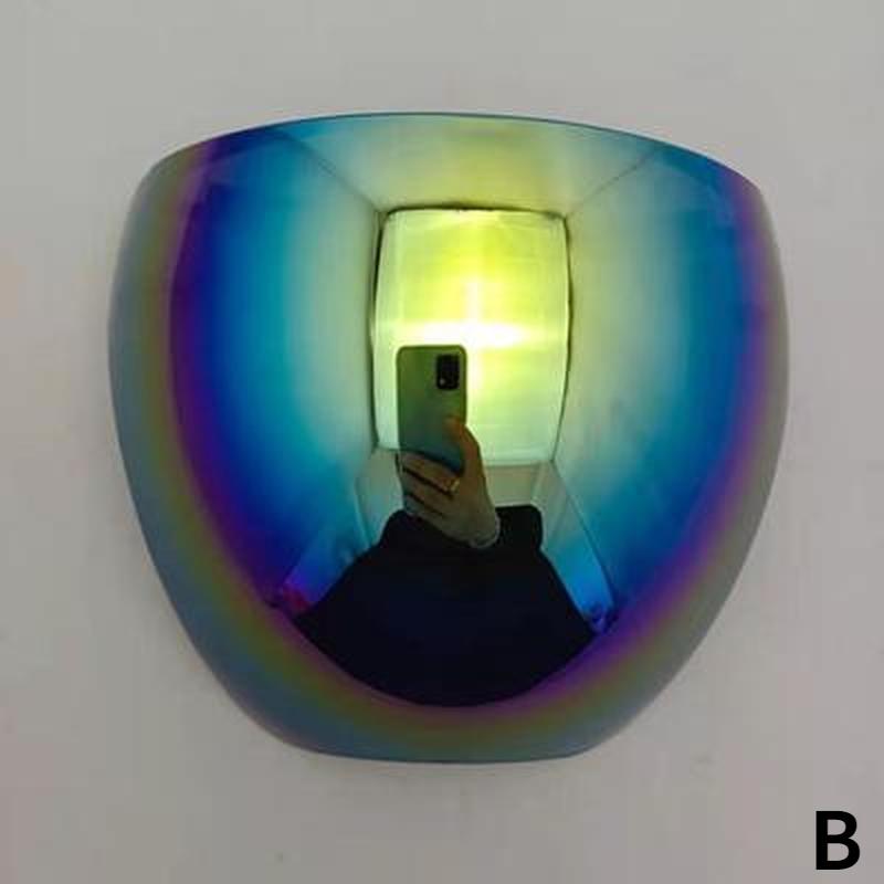 Face Shield Hd Transparent Anti-fog Anti-splash Protection Mask Space Multi-color Coating Goggles