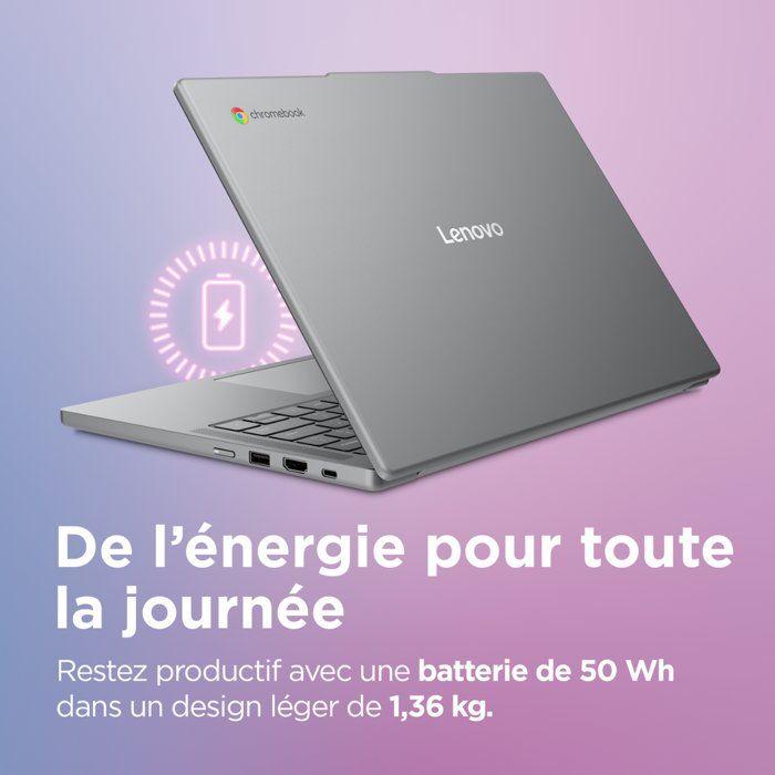 PC Portable Chromebook LENOVO 14M8911 | Chrome OS - 14" WUXGA - MTK 540 - RAM 4 Go - Stockage 64 Go - AZERTY