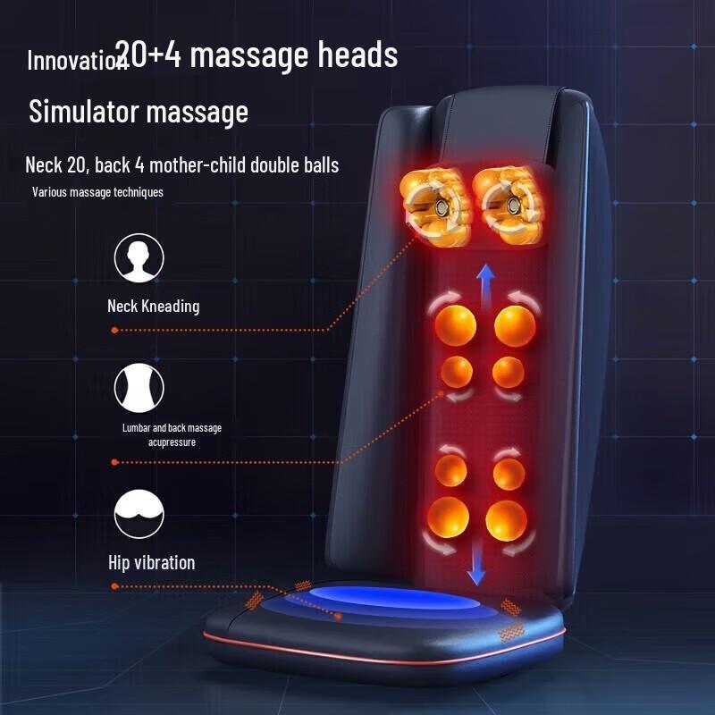 Aux K50-K Neck and Full Body Kneading Massage Cushion