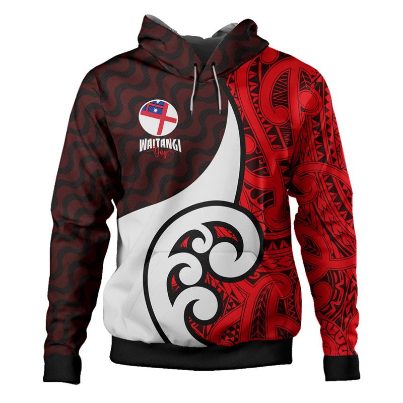 New Zealand Waitangi Day Lizards Maori Graphic Hoodie New In Hoodies & Sweatshirts Hoodies For Men Pullover Coat Y2k Tops