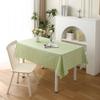Tablecloth Waterproof And Oil-Proof Leave-In Light Luxury Rectangular Tablecloth Dining Table Cloth Coffee Table Peva Student Desk Mat
