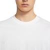 Nike SB T Shirts Men's White Crew Neck Moderate Straight Fit DB9976-100