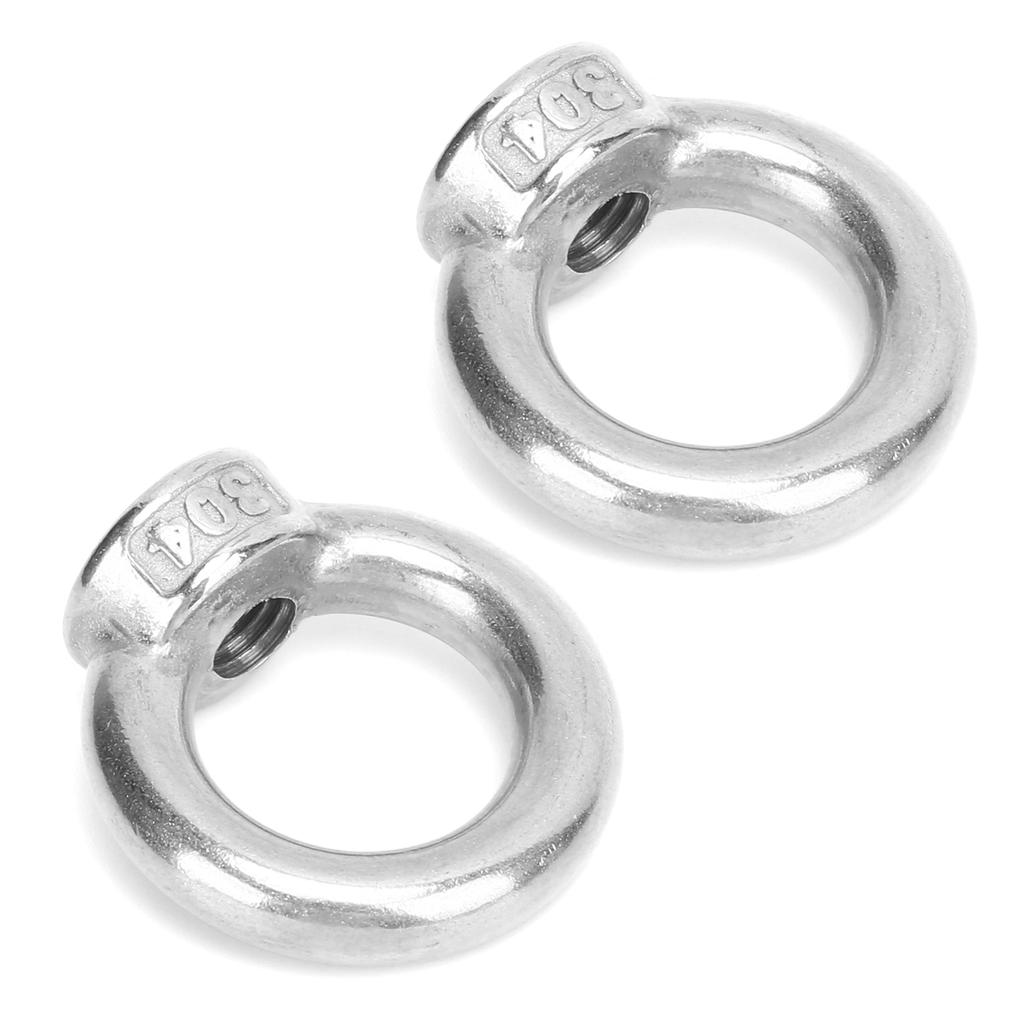 2 Stück Heißösen Edelstahl Outdoor Wasserwerkzeuge für Meeresindustrie Yachten SchnellbooteM10