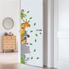 Kleine Tiere Grüne Blätter Wandaufkleber Kinderzimmer Wohnzimmer Wanddekoration Selbstklebend Heimdekoration