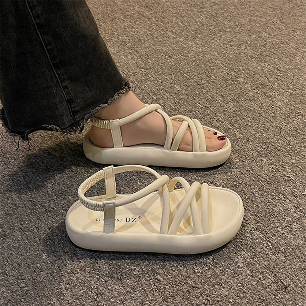 Strappy Open From The Back Unisex Slippers Man Shoes Sneakers Rubber Sandal Man Sports Aestthic Zapato Luxo Basket
