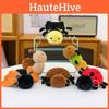 Bees Snails Spiders Insects Plush Pendants Cartoon Doll Bags Gift Keychains