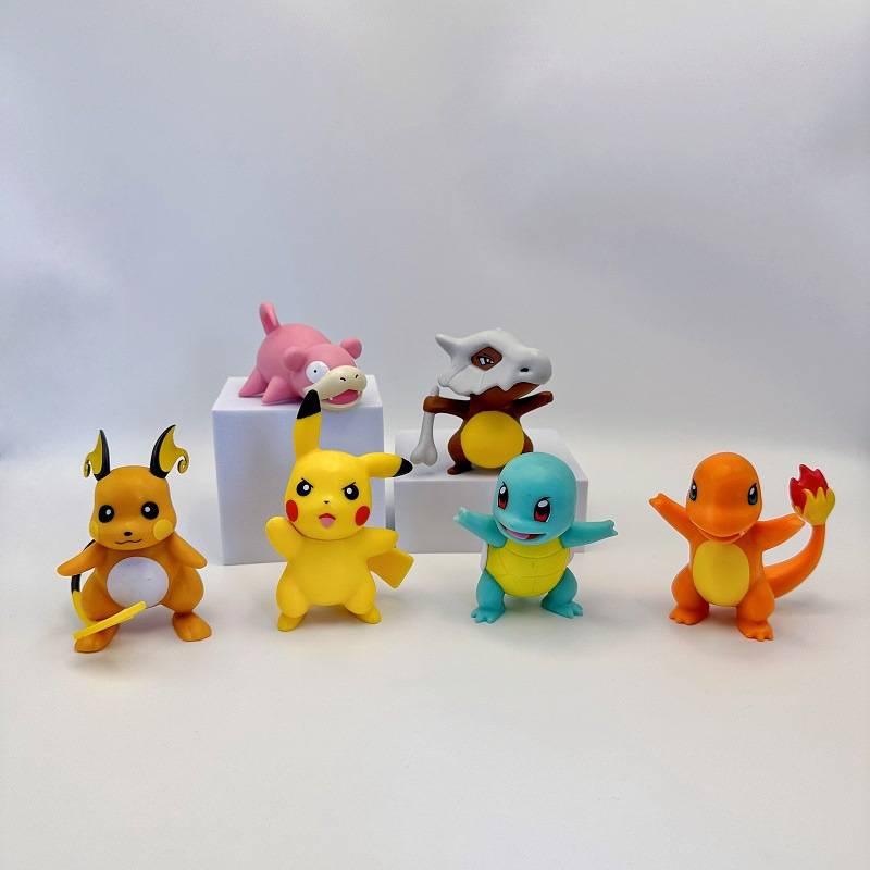 Jjj Brand 2nd Generation Pikachu Pvc Cartoon Car Decoration Cake Doll