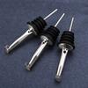 2 PCS Silver Oil Spout Pourer Stainless Steel Bottle Spout Dispenser Liquor Pourer Spout  Bartender