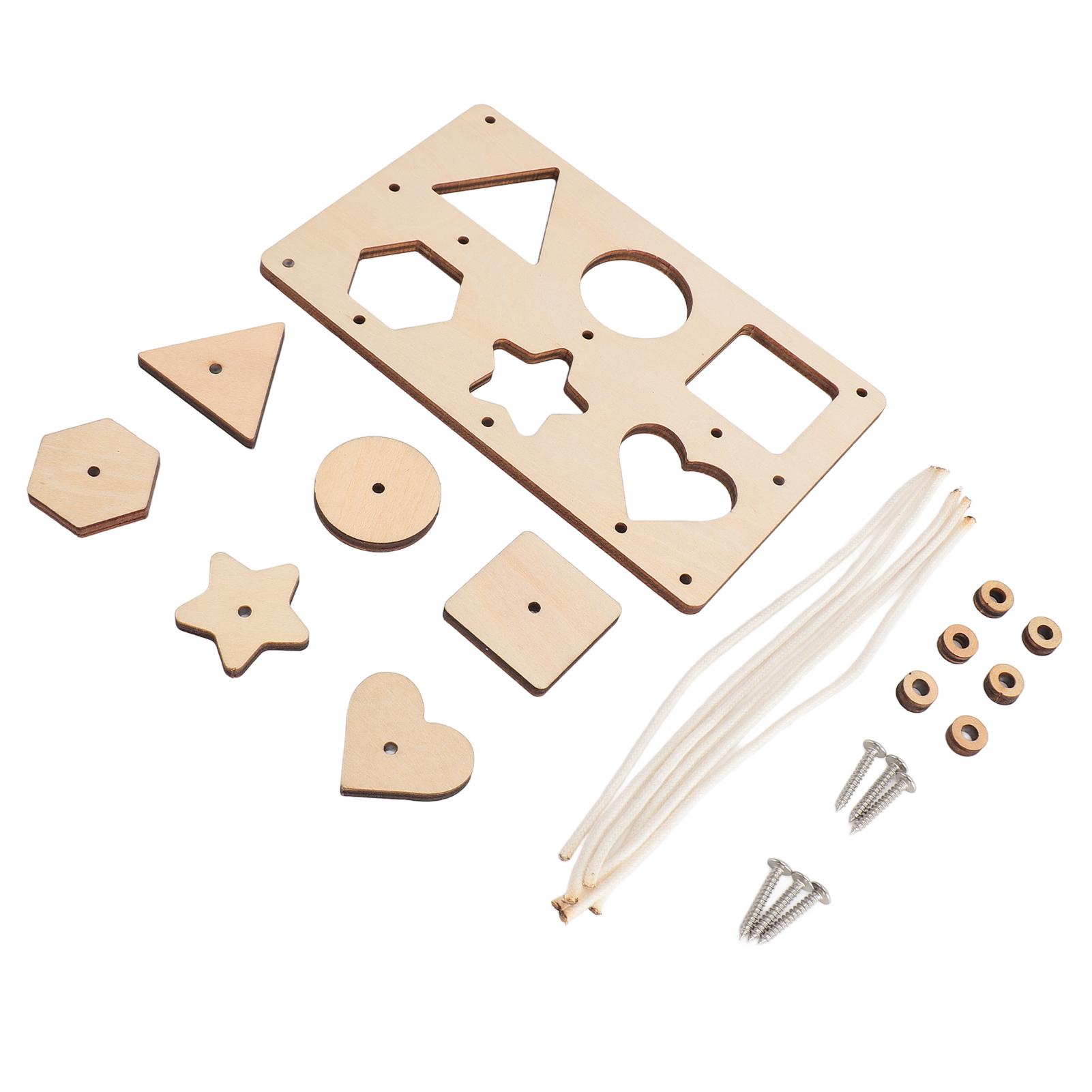 

Деревянные пазлы в форме для раннего развития мелкой моторики, пазл-доска с колышками для