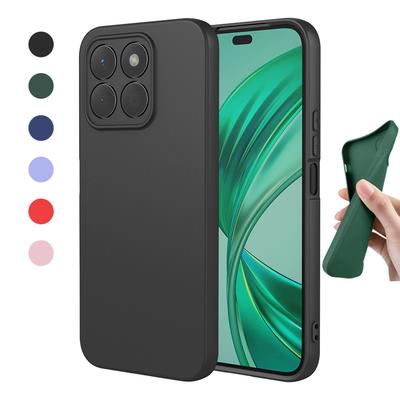 Nové flexibilní pouzdro z tekutého silikonu pro Honor X8C X7C X6B X8B X7B X8a X7a 4G 5G Ochranný kryt Nárazník Capa Skořepina Fundas Coque