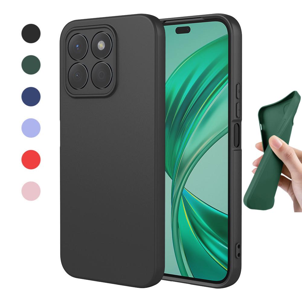 New Flexible Liquid Silicone Case For Honor X8C X7C X6B X8B X7B X8a X7a 4G 5G Protective Cover Bumper Capa Shell Fundas Coque