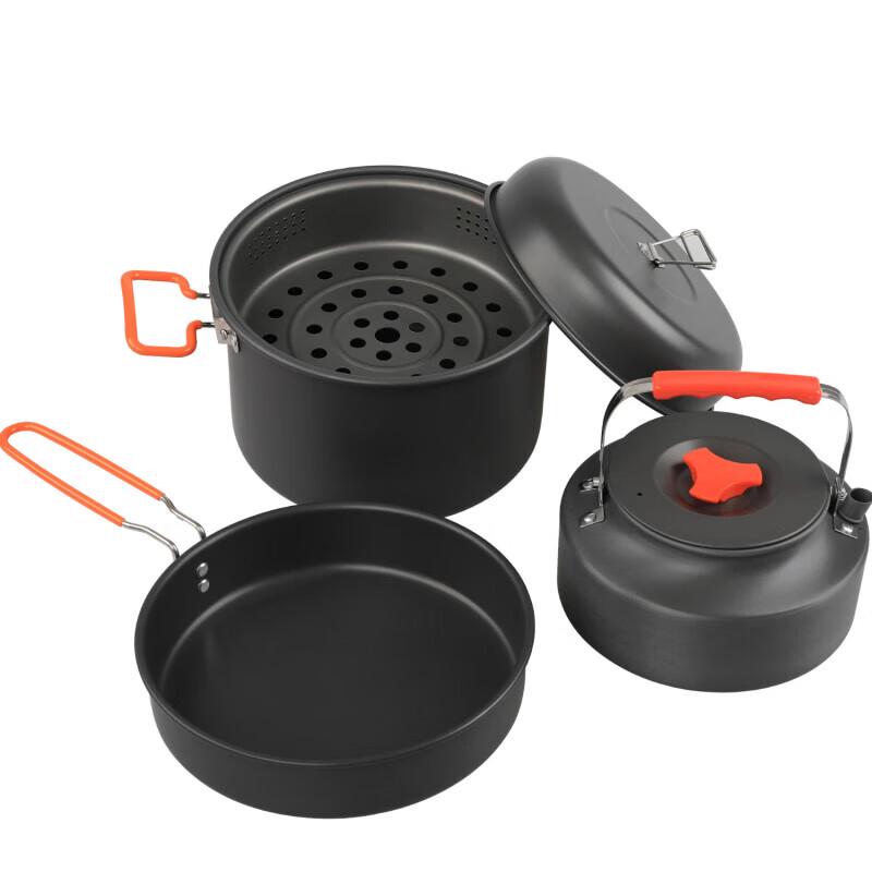 Hanlu Outdoor Aluminum Camping Cookware Set