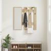 Wall Mounted Nightstand Sonoma Oak 100 x 10 x 100 cm