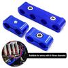 3PCS Car Spark Plug Electrical Wire Clamp Separator Line Ignition Cable Clip aluminium alloy Universal Auto