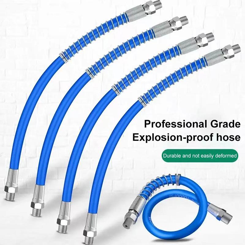 10000PSI High Pressure Grease Coupler Nozzle Hose Pump Syringe Grease Gun NPT1/8 Adapter Brake Oil Change Tools Car Accessories