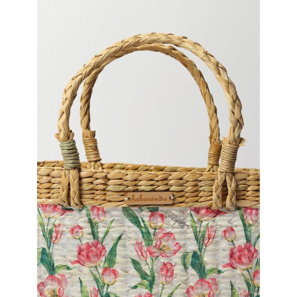 Rectangle Wicker Baskets | Lunch Basket | Picnic Baskets | Cane Or Jute Basket For Gifting - Rectangular, Beige