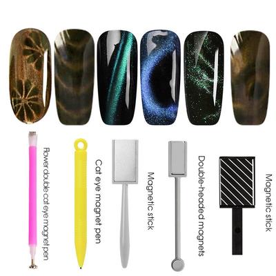 Nagel Magnetstift Cat Eye Decklack Magnetstift Stift Malerei Gel Nagellack Magnet Werkzeuge Set