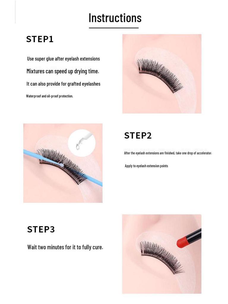 IB Super Bonder Eyelash Extension Protector & Reinforcer 15g Curing Agent