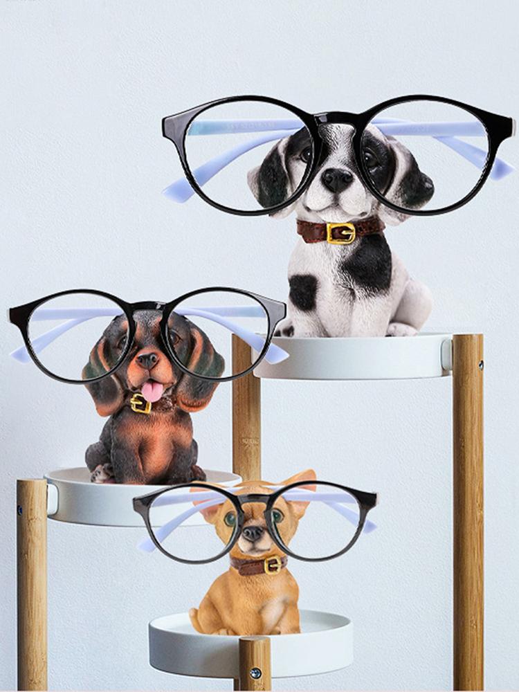 Creative Eyeglass Frame Resin Animal Glasses Holder Beautifully Handcrafted Eyeglass Stand