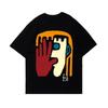 Trend House LIEF Oversized High Street Trendy Brand Summer Pure Cotton Loose Print Men's and Women's Short-sleeved T-shirt