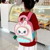 New kindergarten schoolbag lightweight and burden-reducing 3-6 year old boys and girls backpack cute rabbit children's backpack