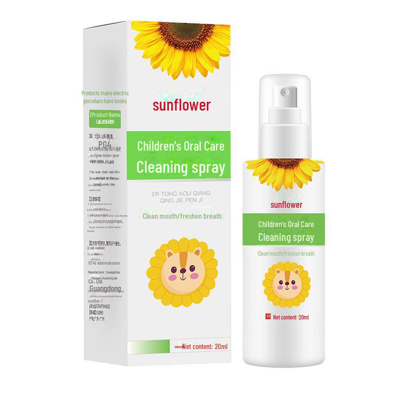 

Sunflower Oral Spray for Kids - Fresh Breath, Clean Scent, Portable Freshener